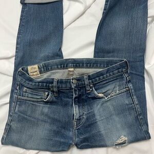 J. Crew Women's Skinny Jeans - Medium Blue Wash